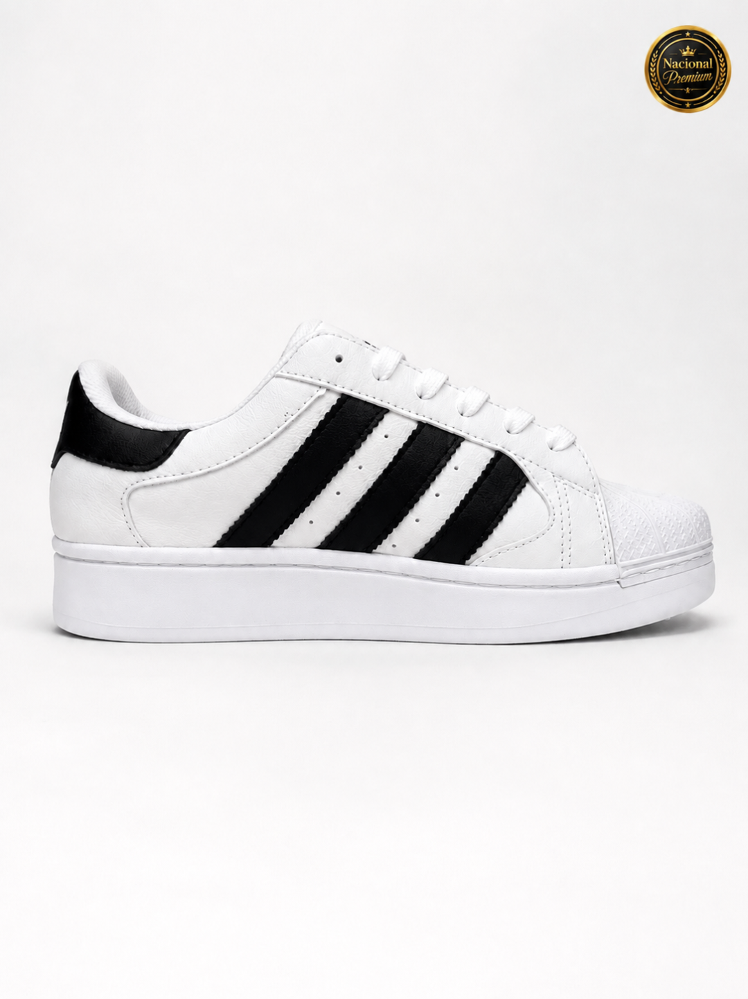 Adidas Superstar – Clássico Atemporal - Branco — foto 2