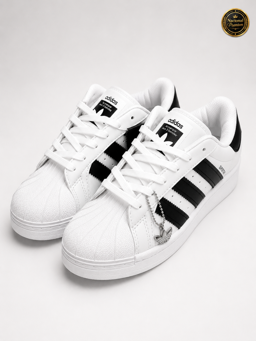 Adidas Superstar – Clássico Atemporal - Branco — foto 5