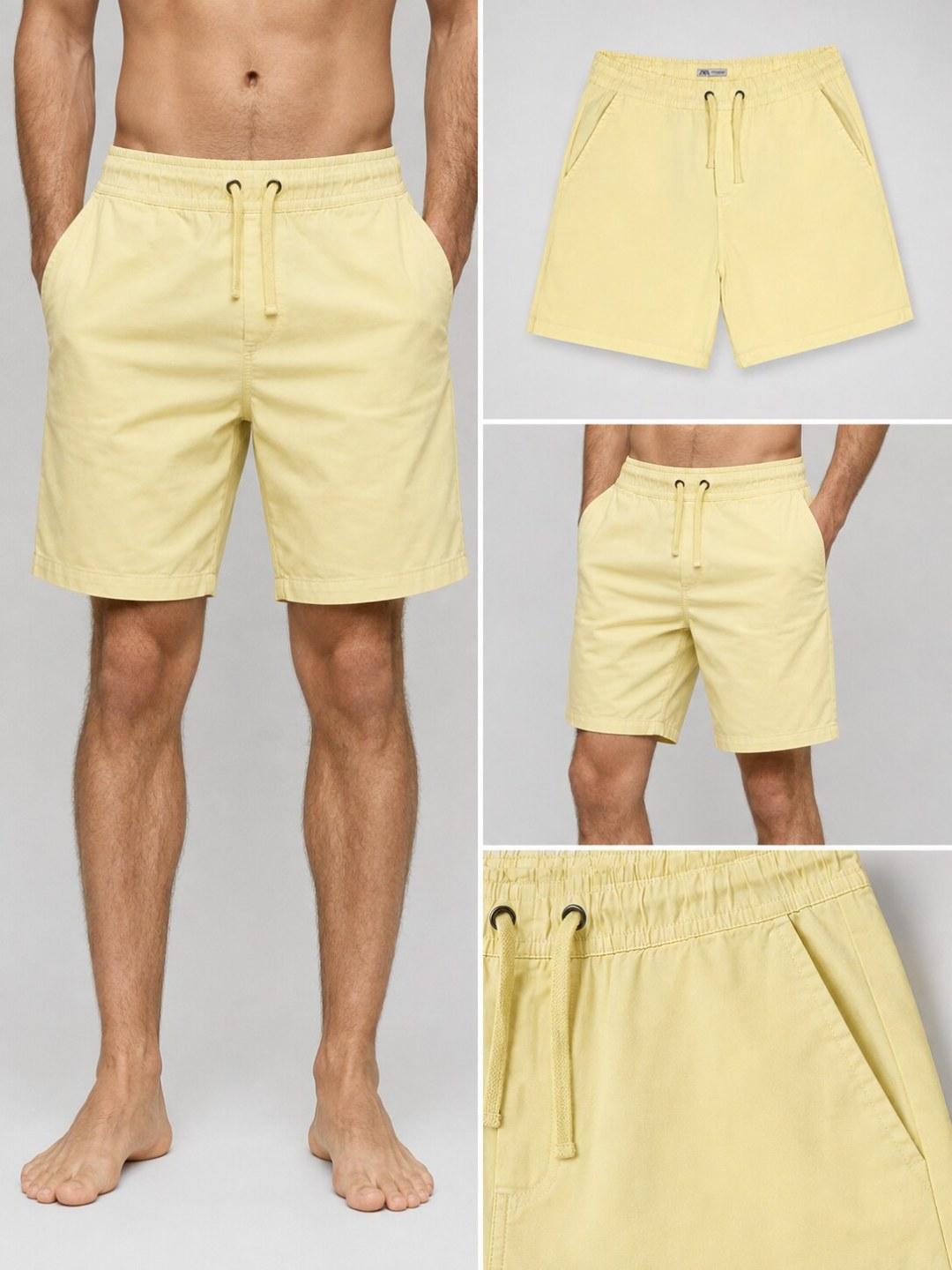 Bermuda Zara Riviera - Amarelo  — foto 4