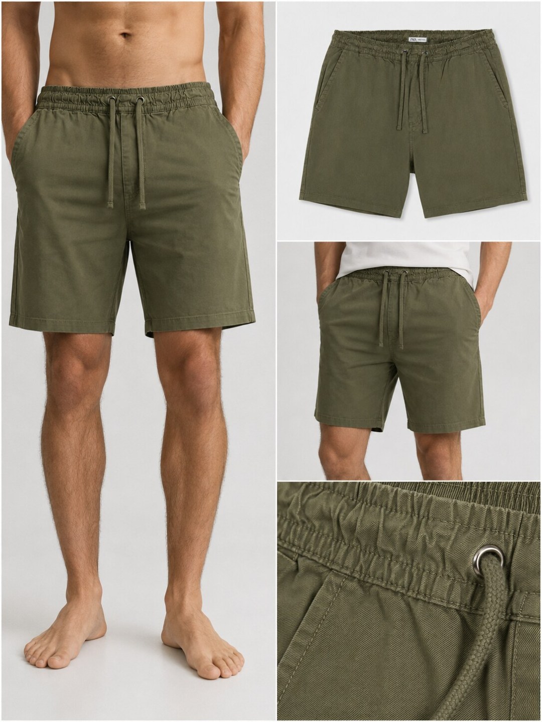 Bermuda Zara Riviera - Militar  — foto 4