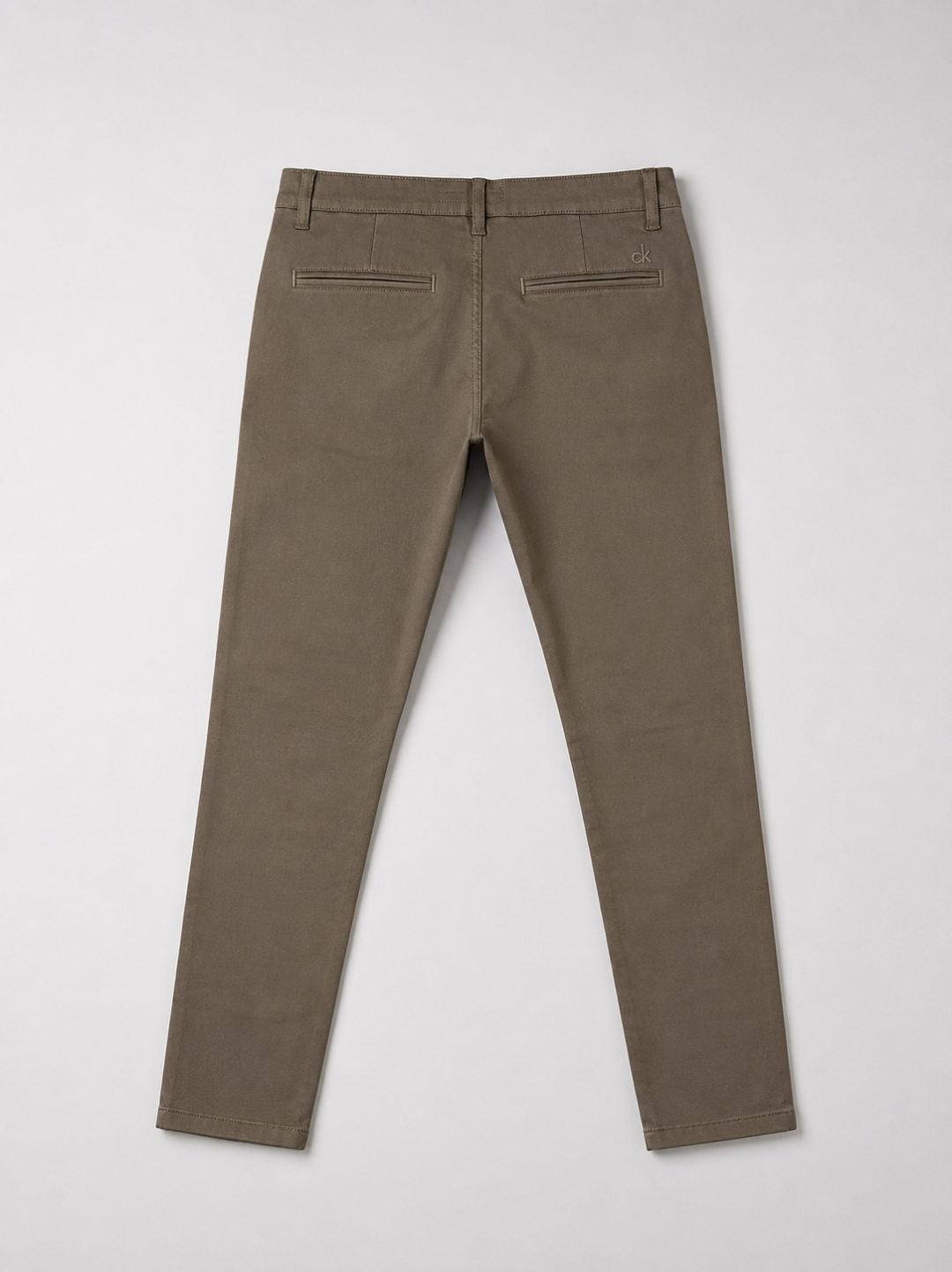 Calça Ck Chino Slim — Areia  — foto 4