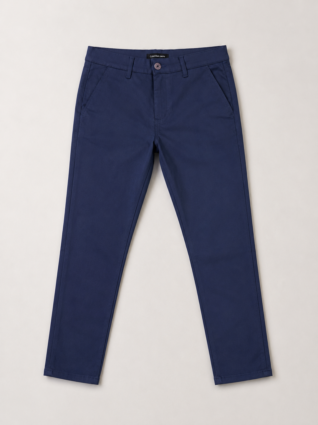 Calça Ck Chino Slim — Marinho — foto 2