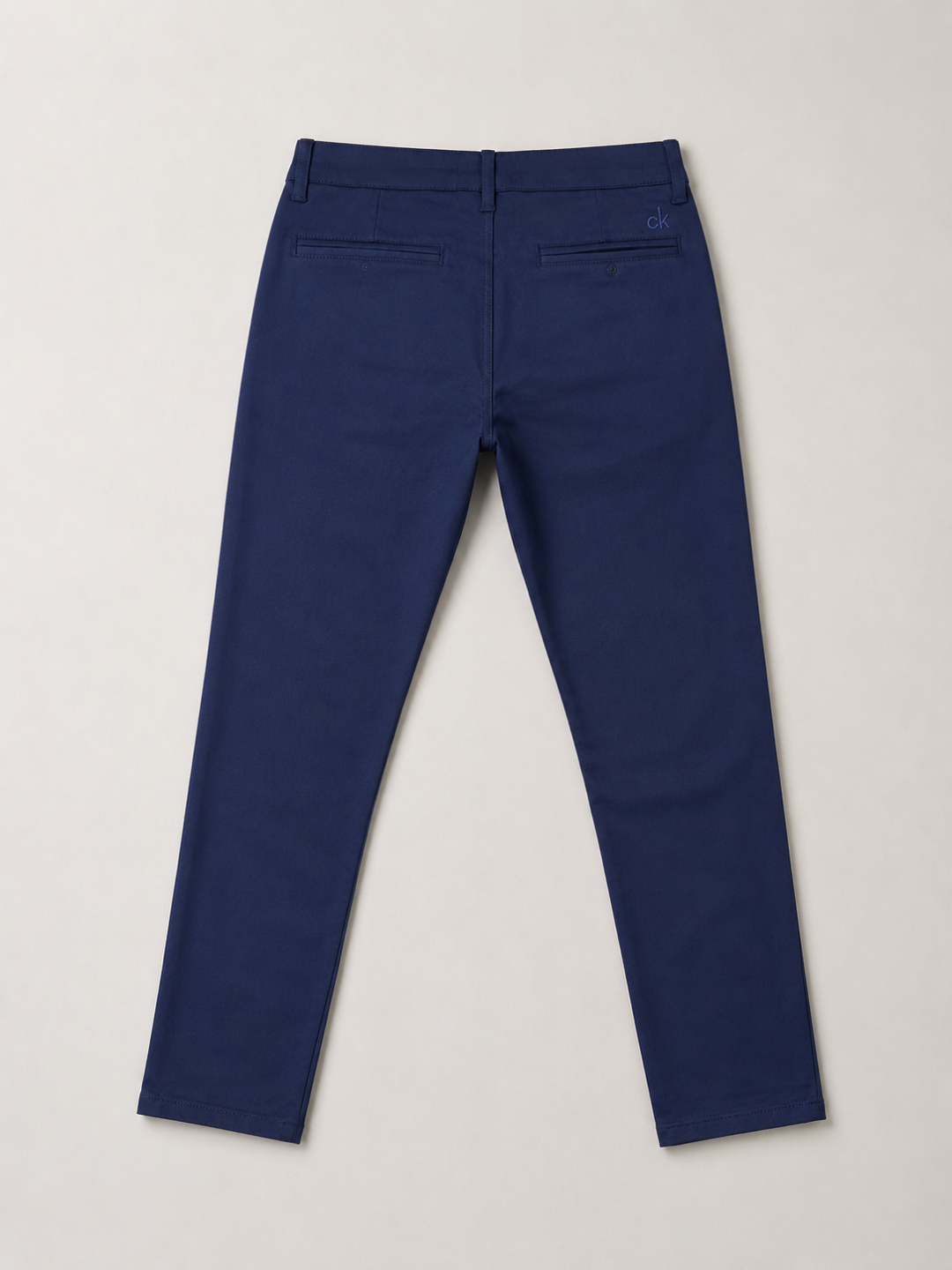 Calça Ck Chino Slim — Marinho — foto 4