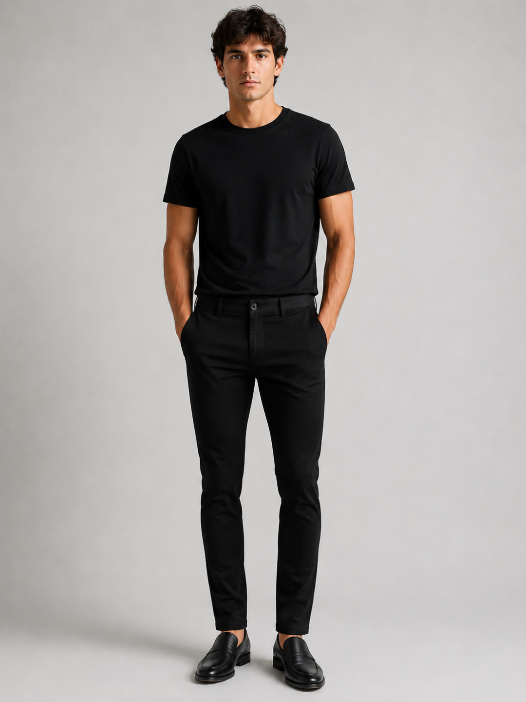 Calça Ck Chino Slim — Preta