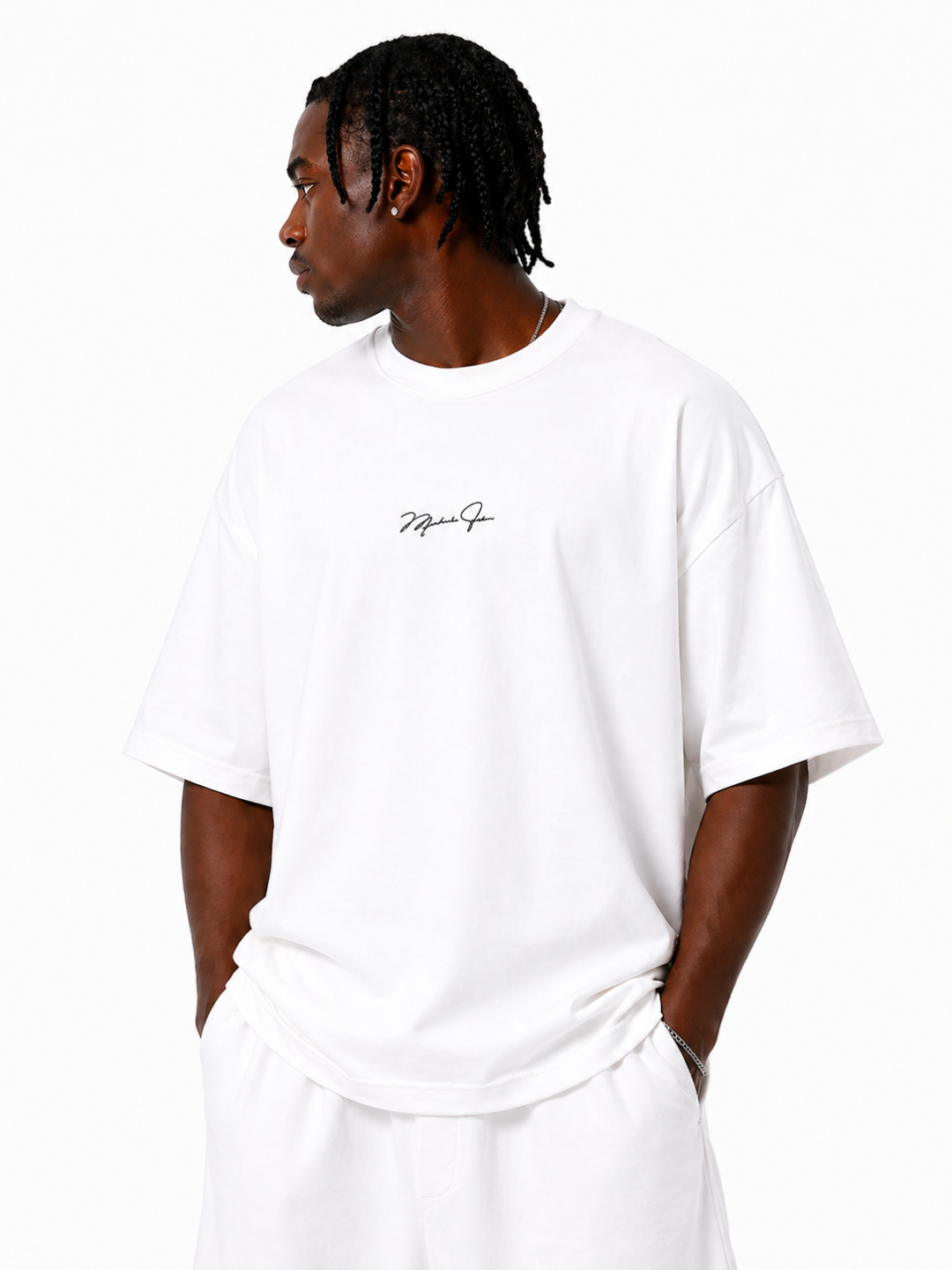 Camisa oversized M.jordan branca  — foto 4