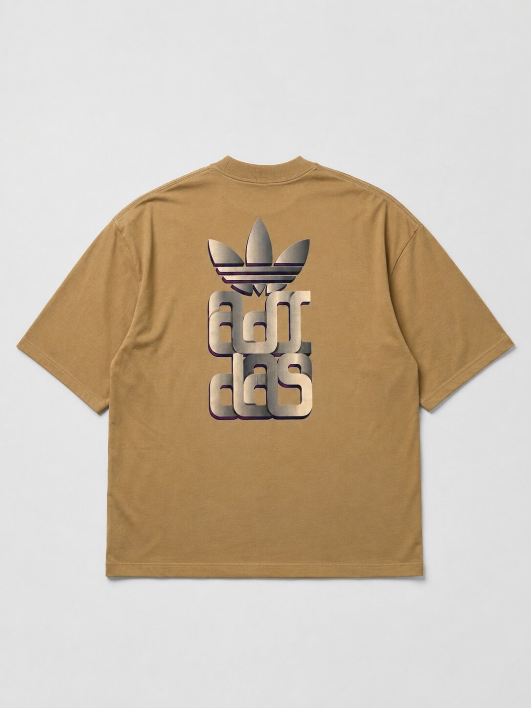 Camiseta Adidas Heritage - Areia