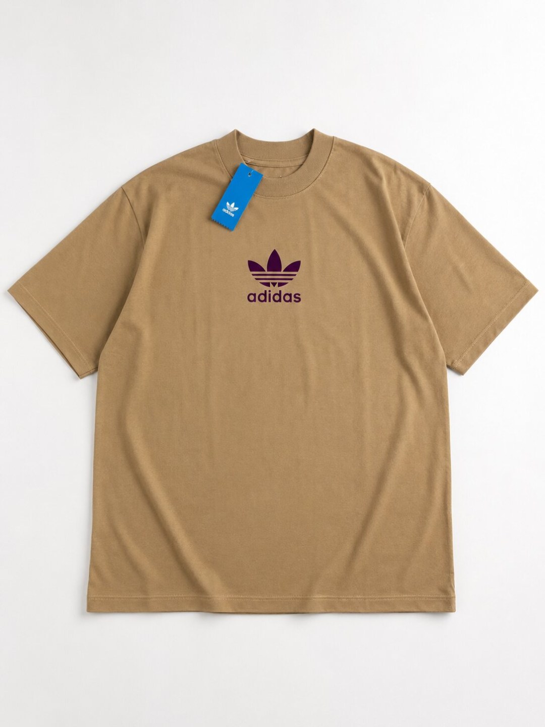 Camiseta Adidas Heritage - Areia — foto 3
