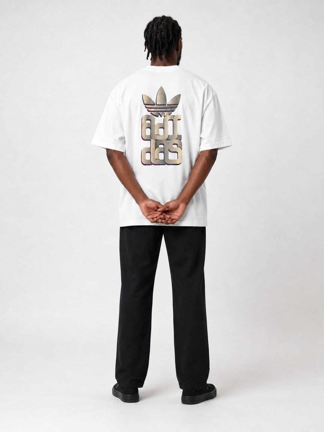 Camiseta Adidas Heritage - Branca — foto 2