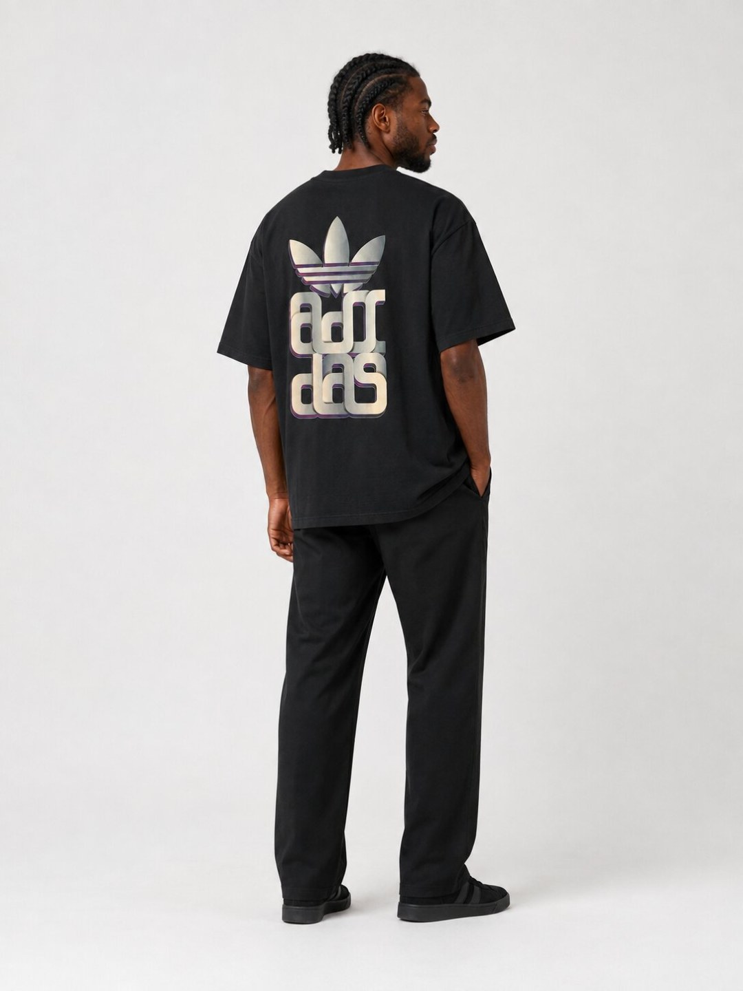 Camiseta Adidas Heritage - Preta  — foto 2