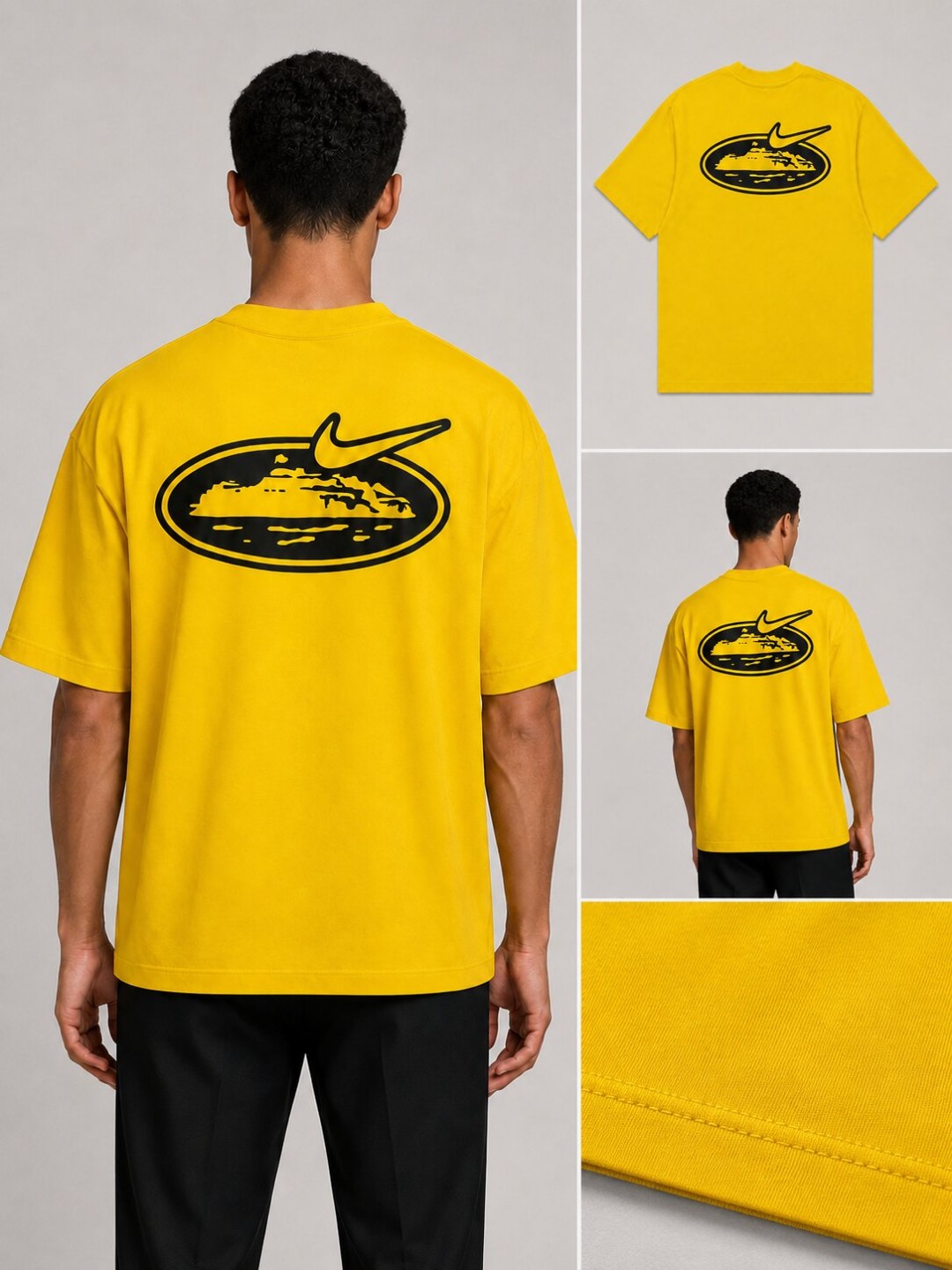 Camiseta Corteiz Island - Amarela  — foto 5