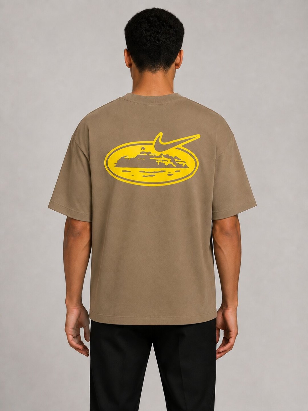 Camiseta Corteiz Island - Bege — foto 2
