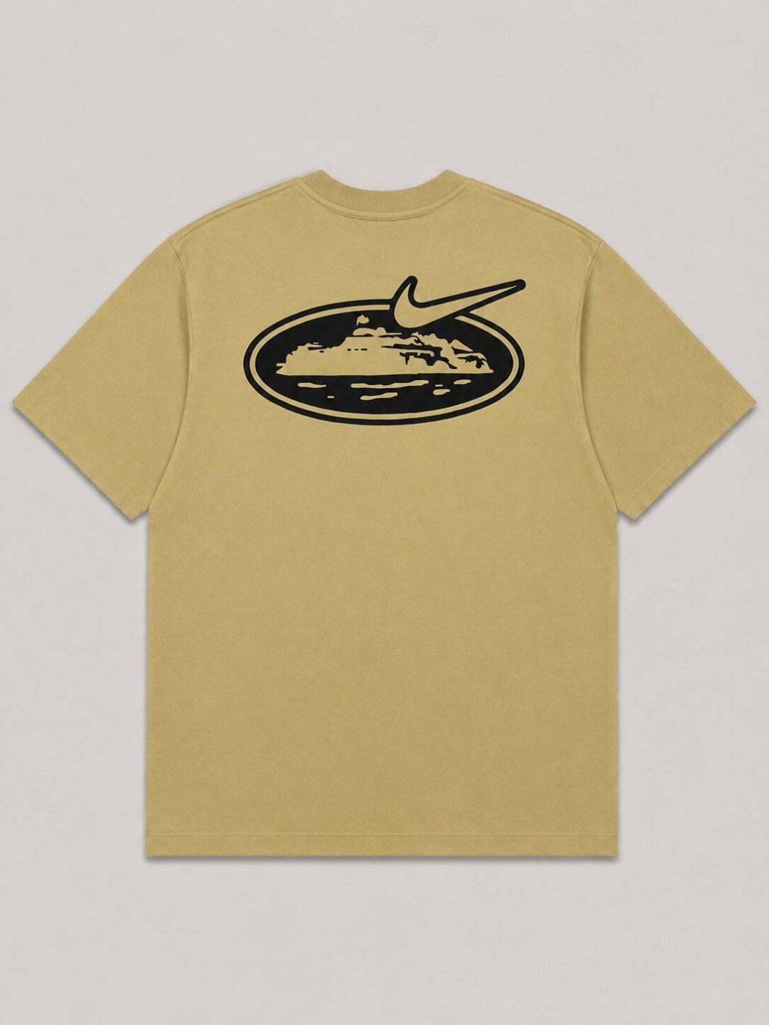 Camiseta Corteiz Island - Caramelo