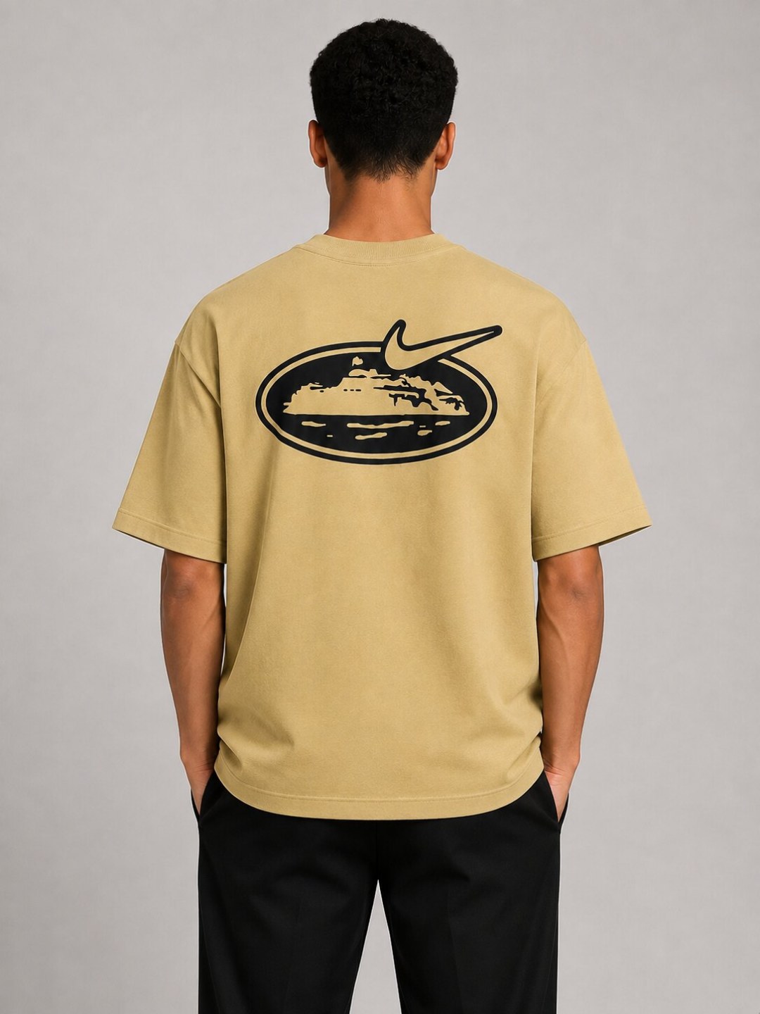 Camiseta Corteiz Island - Caramelo — foto 2
