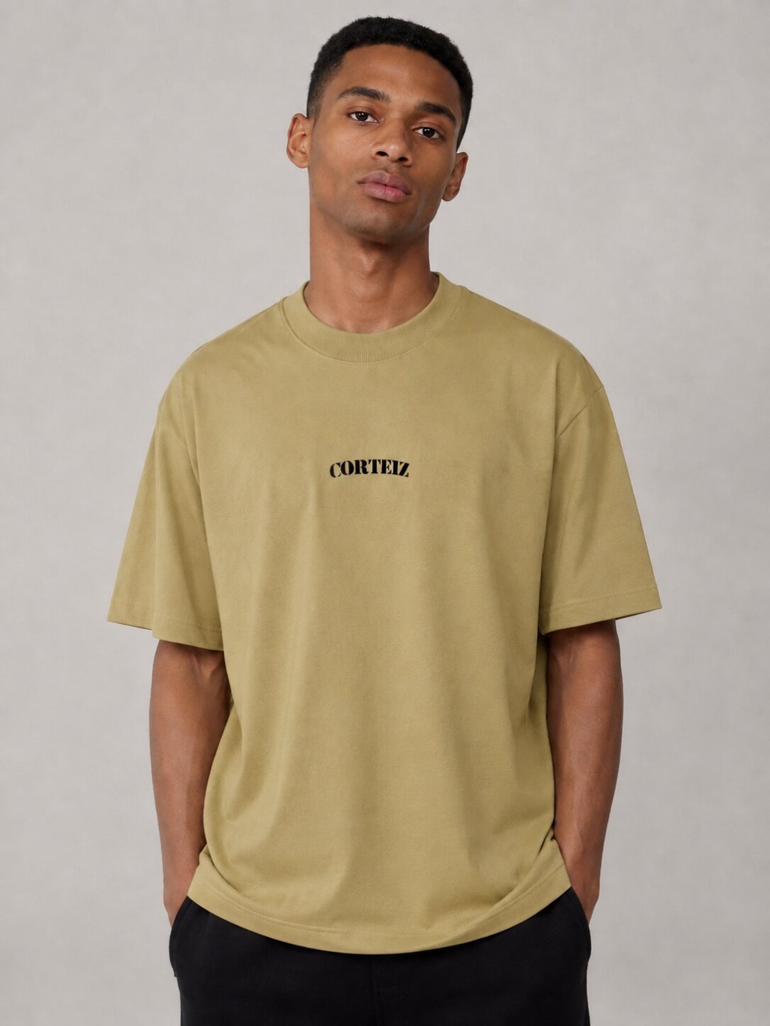 Camiseta Corteiz Island - Caramelo — foto 4