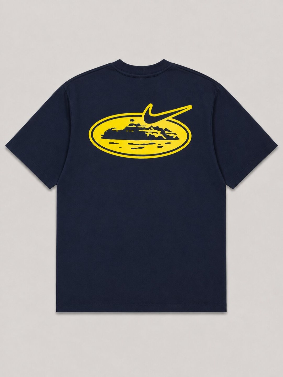 Camiseta Corteiz Island - Marinho
