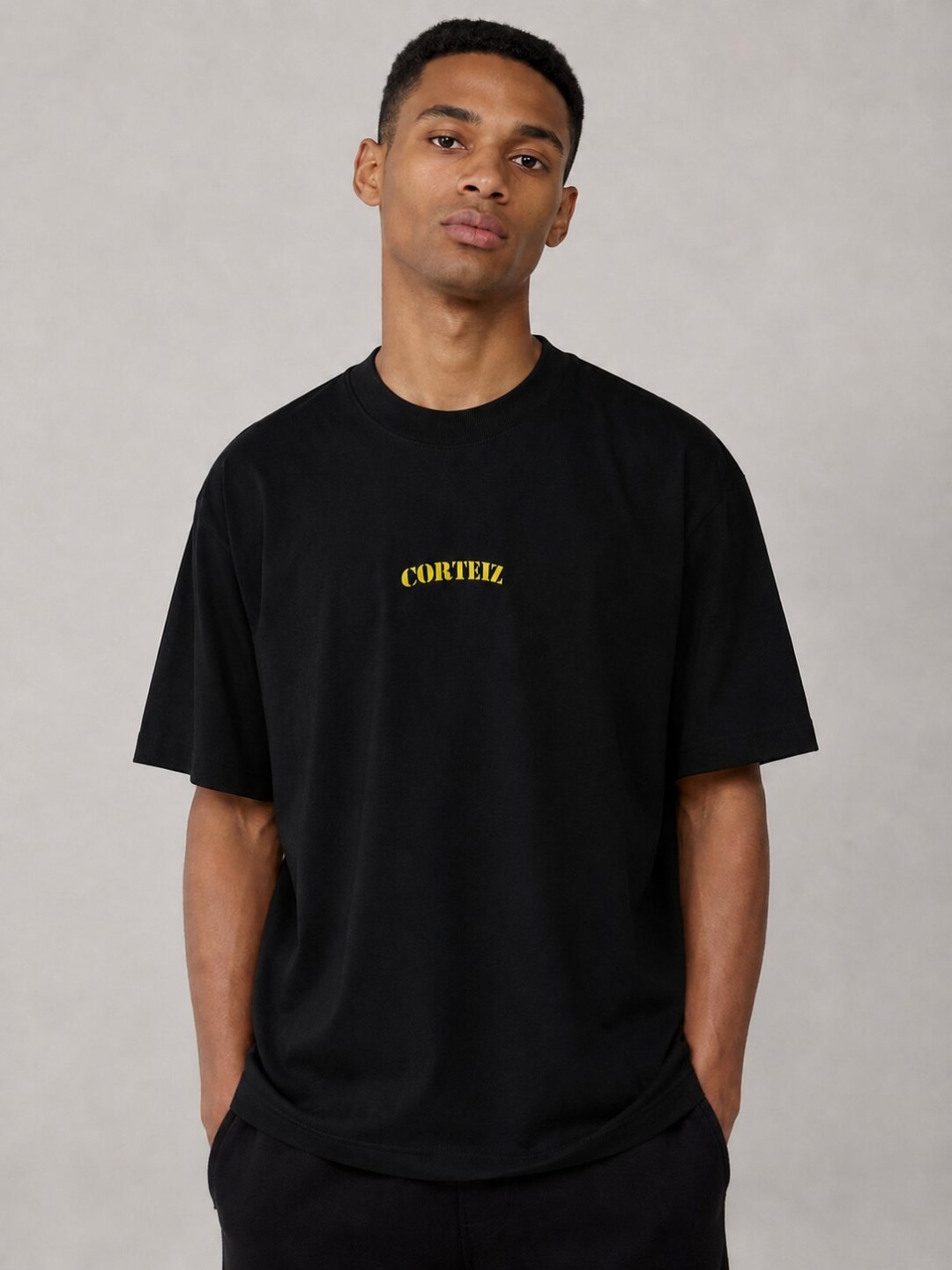 Camiseta Corteiz Island - Preta  — foto 4