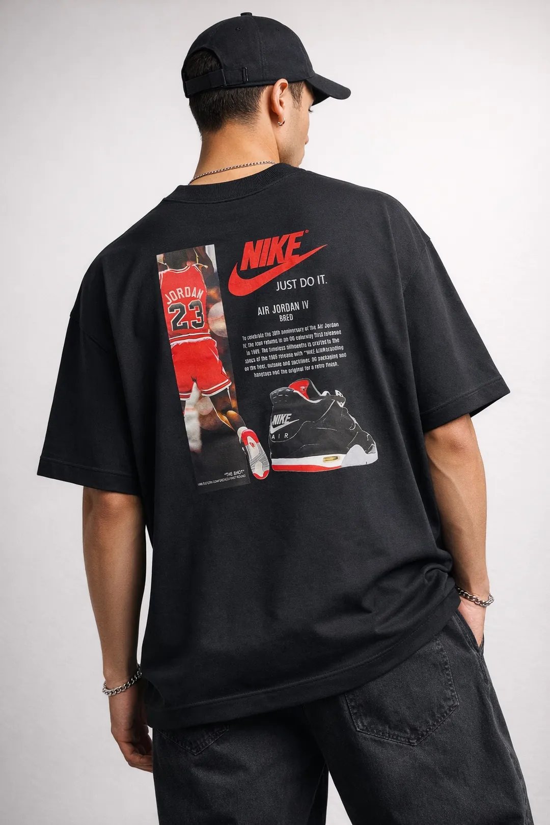 Camiseta Jordan preta — foto 3