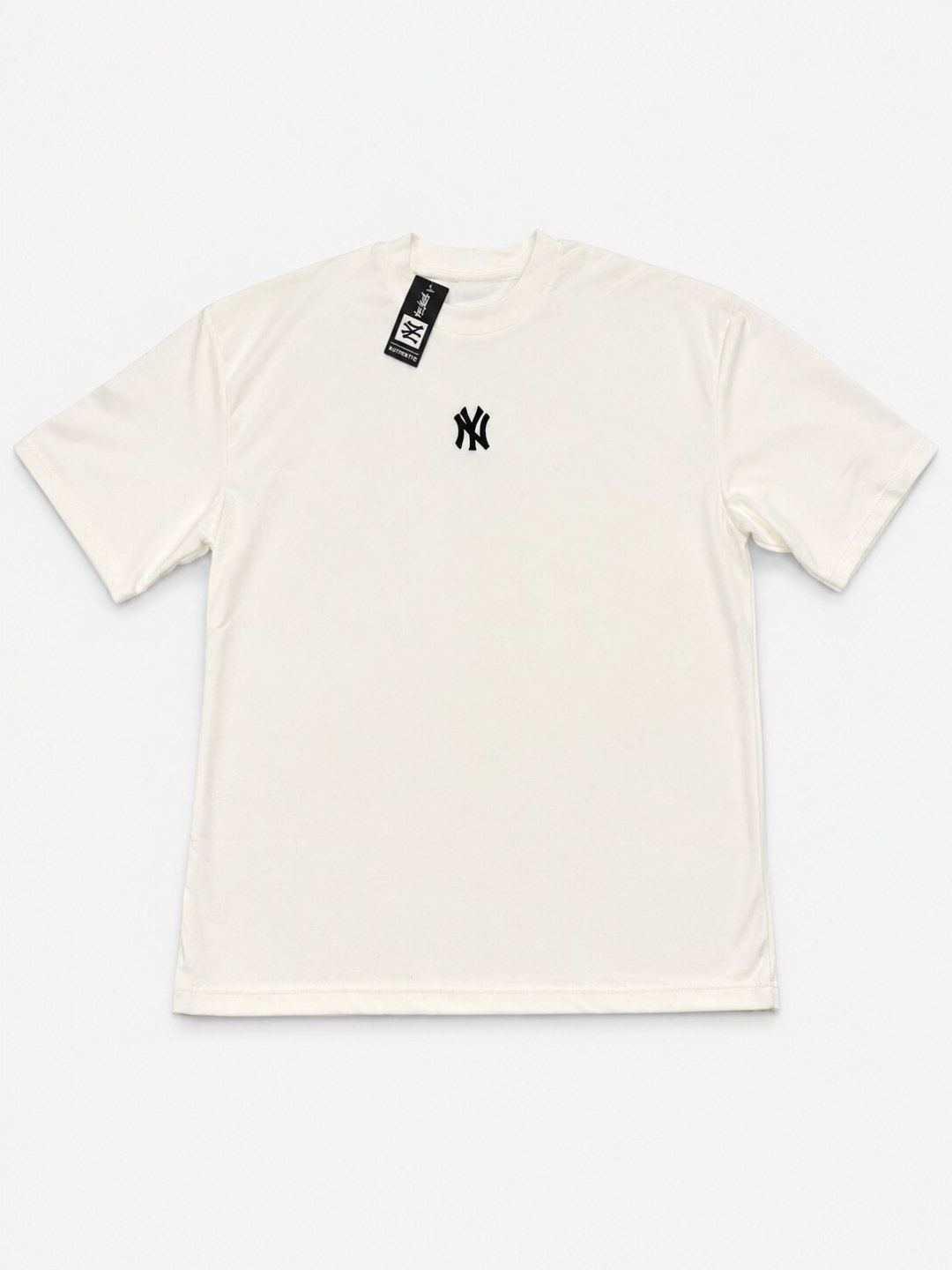 Camiseta New York Urban Plus Size - Off White
