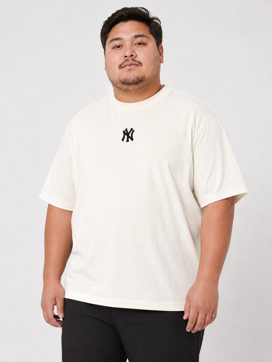 Camiseta New York Urban Plus Size - Off White — foto 2