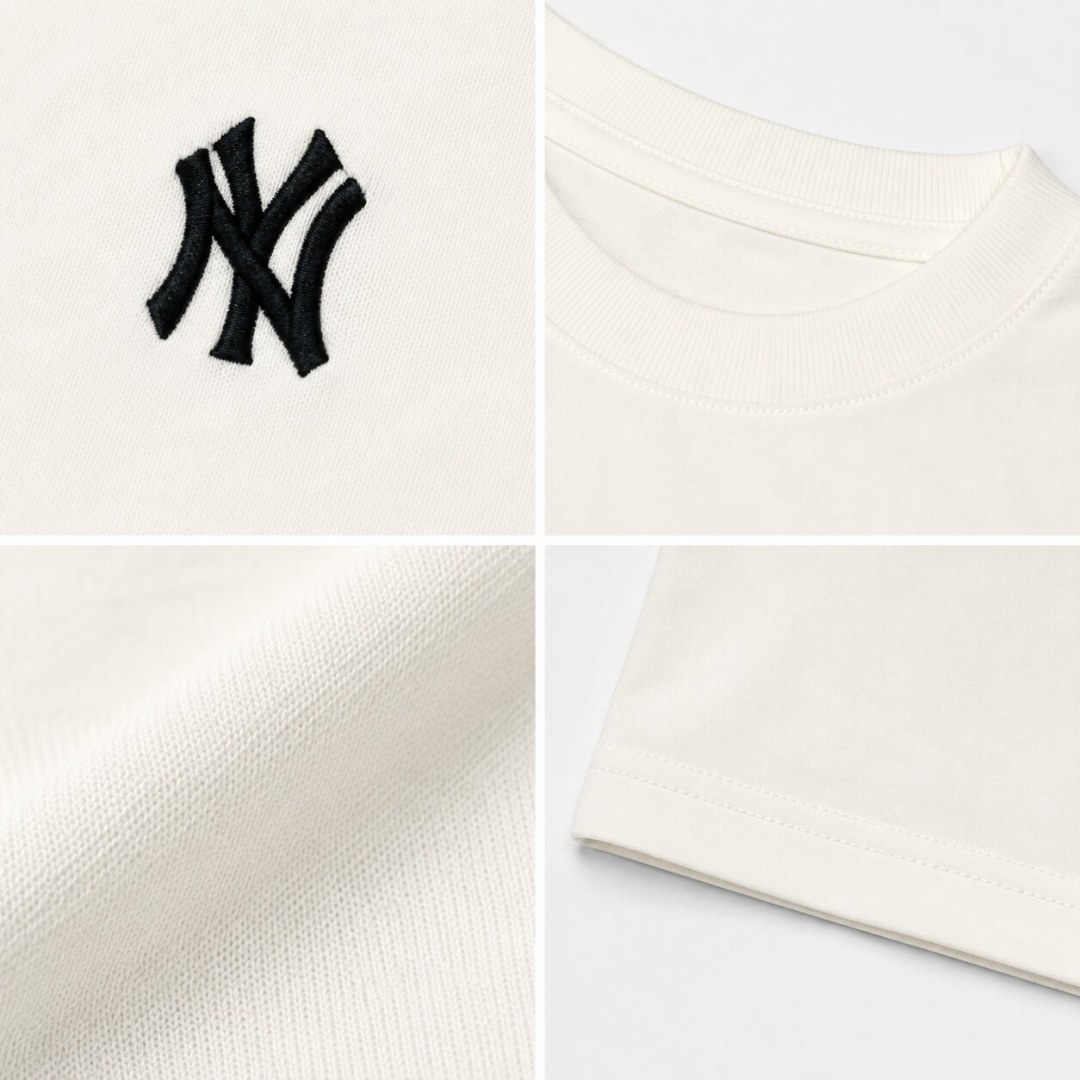 Camiseta New York Urban Plus Size - Off White — foto 3