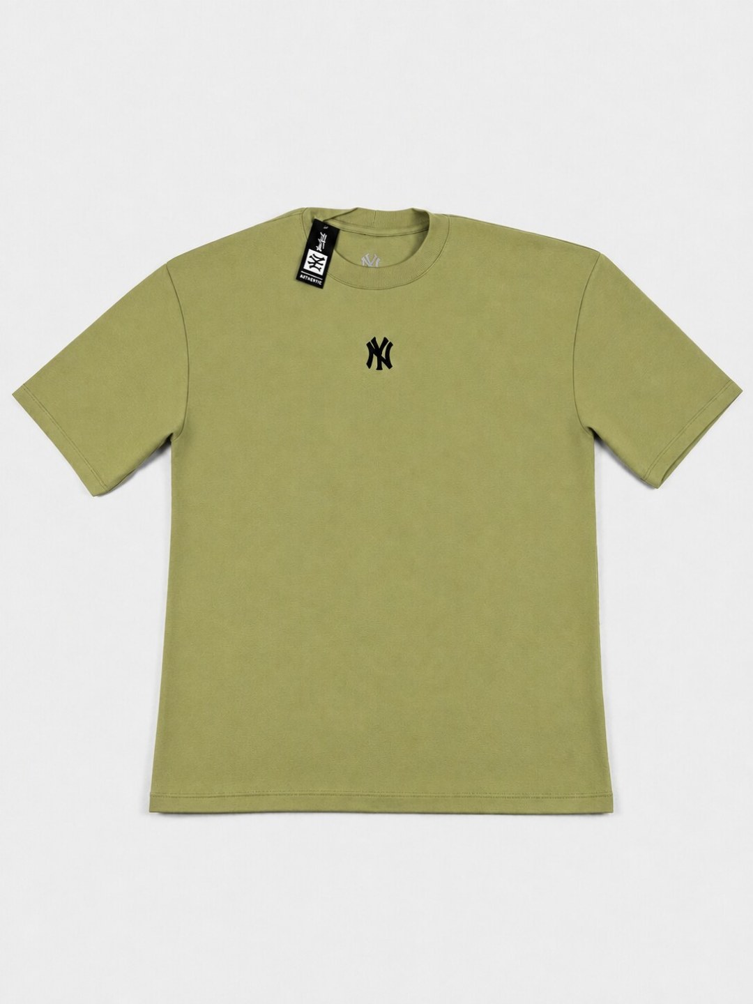 Camiseta New York Urban Plus Size - Oliva