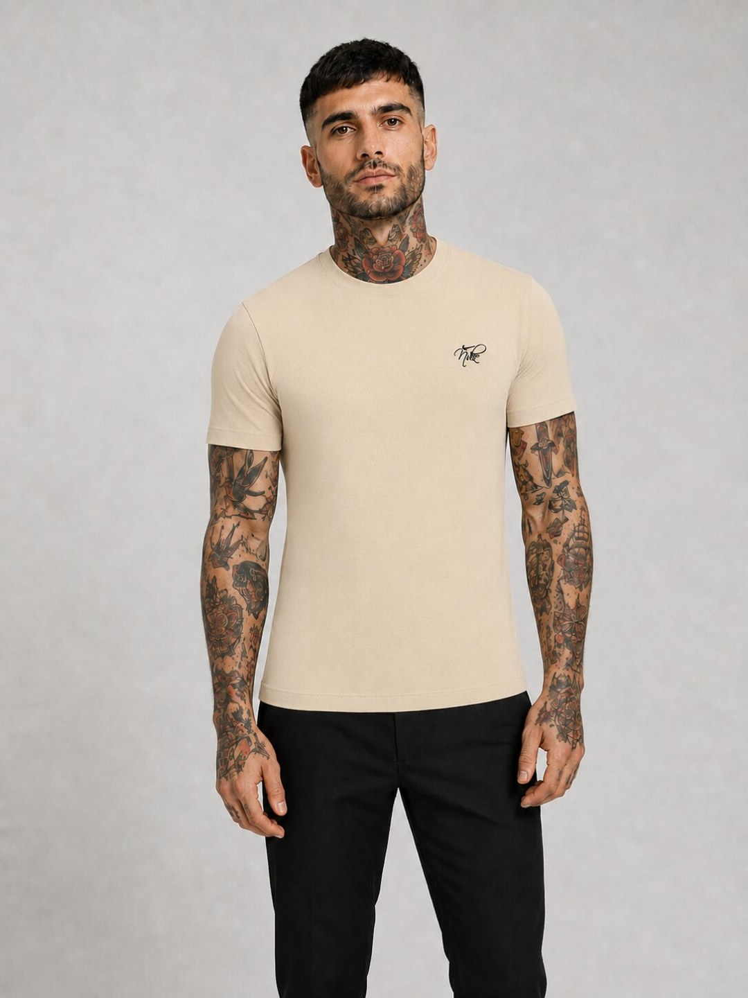 Camiseta Nike Lima Signature - Caqui Claro — foto 2