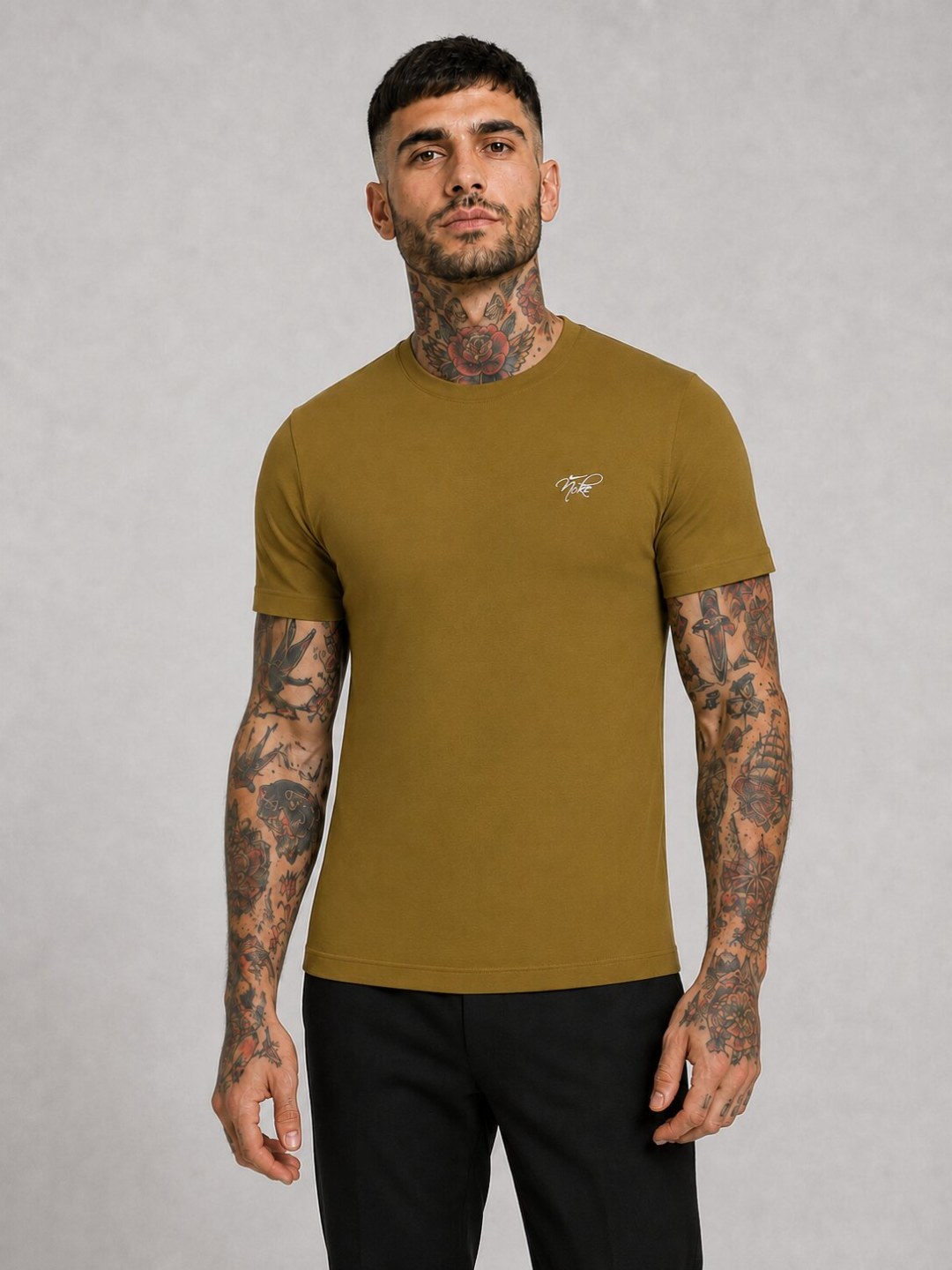 Camiseta Nike Lima Signature - Caqui Escuro  — foto 2