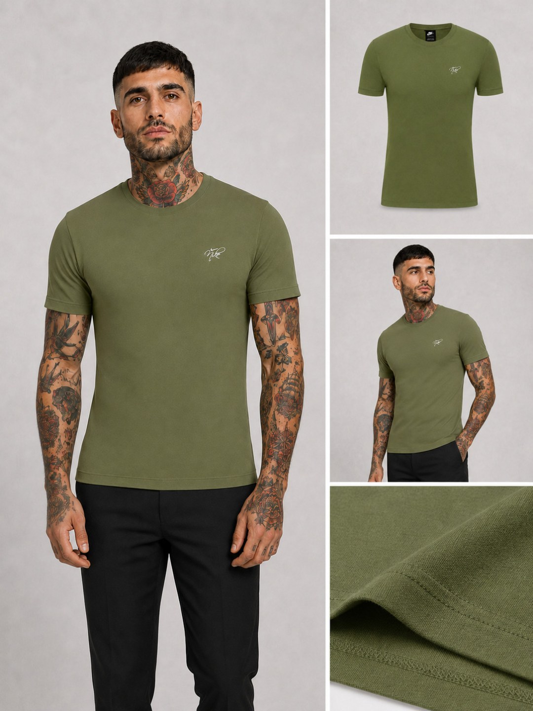 Camiseta Nike Lima Signature - Militar  — foto 3