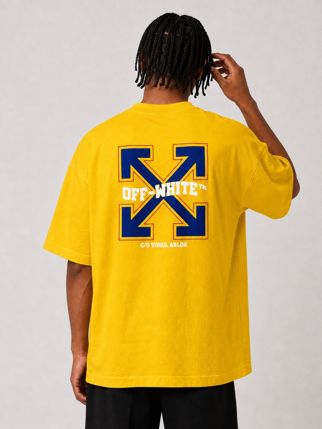 Camiseta Off-White Arrows Legacy - Amarelo  — foto 2
