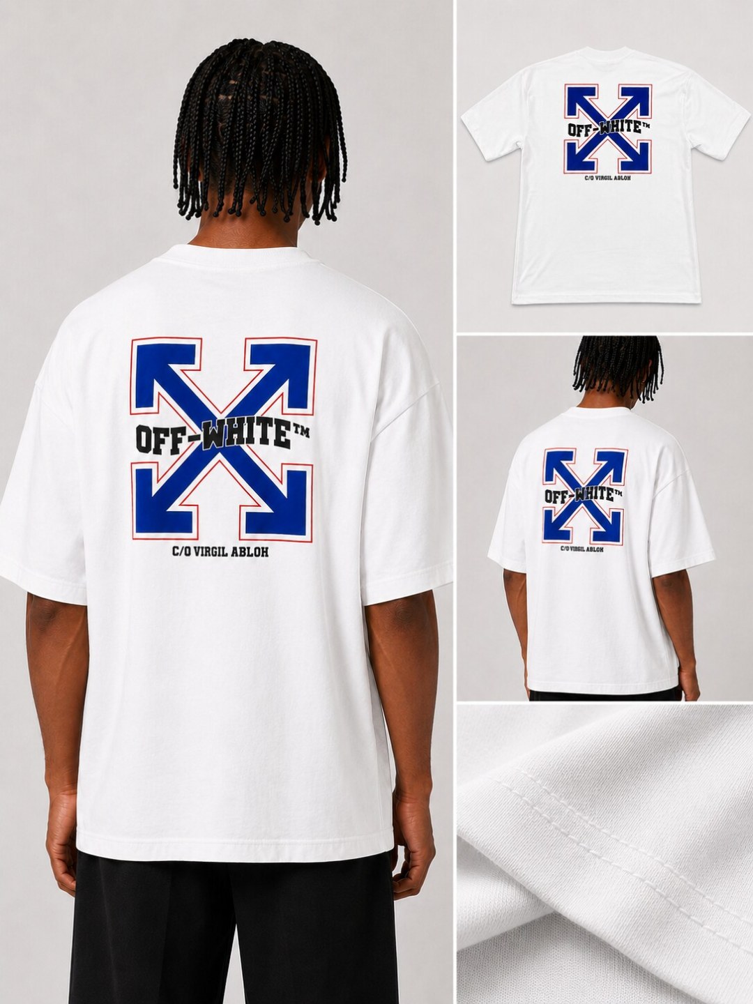 Camiseta Off-White Arrows Legacy - Branca  — foto 5
