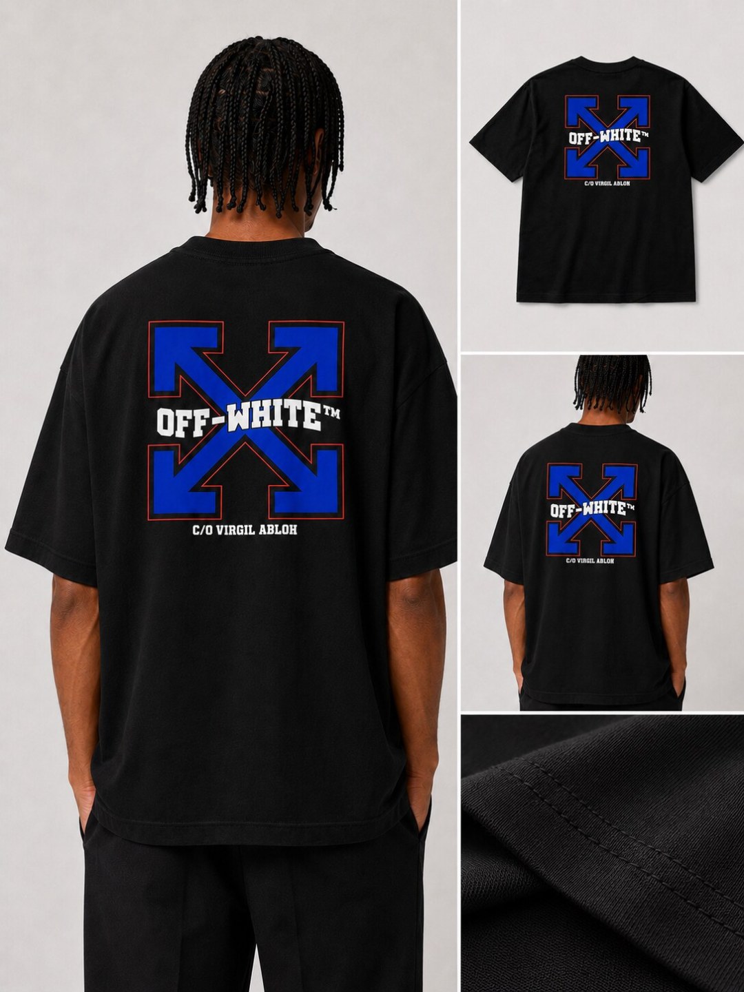 Camiseta Off-White Arrows Legacy - Preta  — foto 5