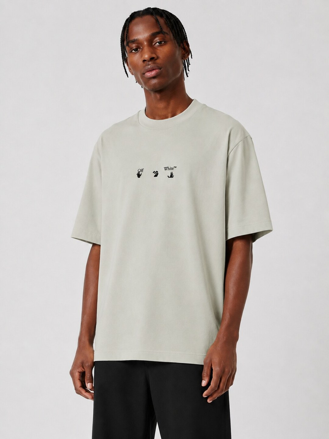 Camiseta Off-White Liquid Arrows - Cinza — foto 4