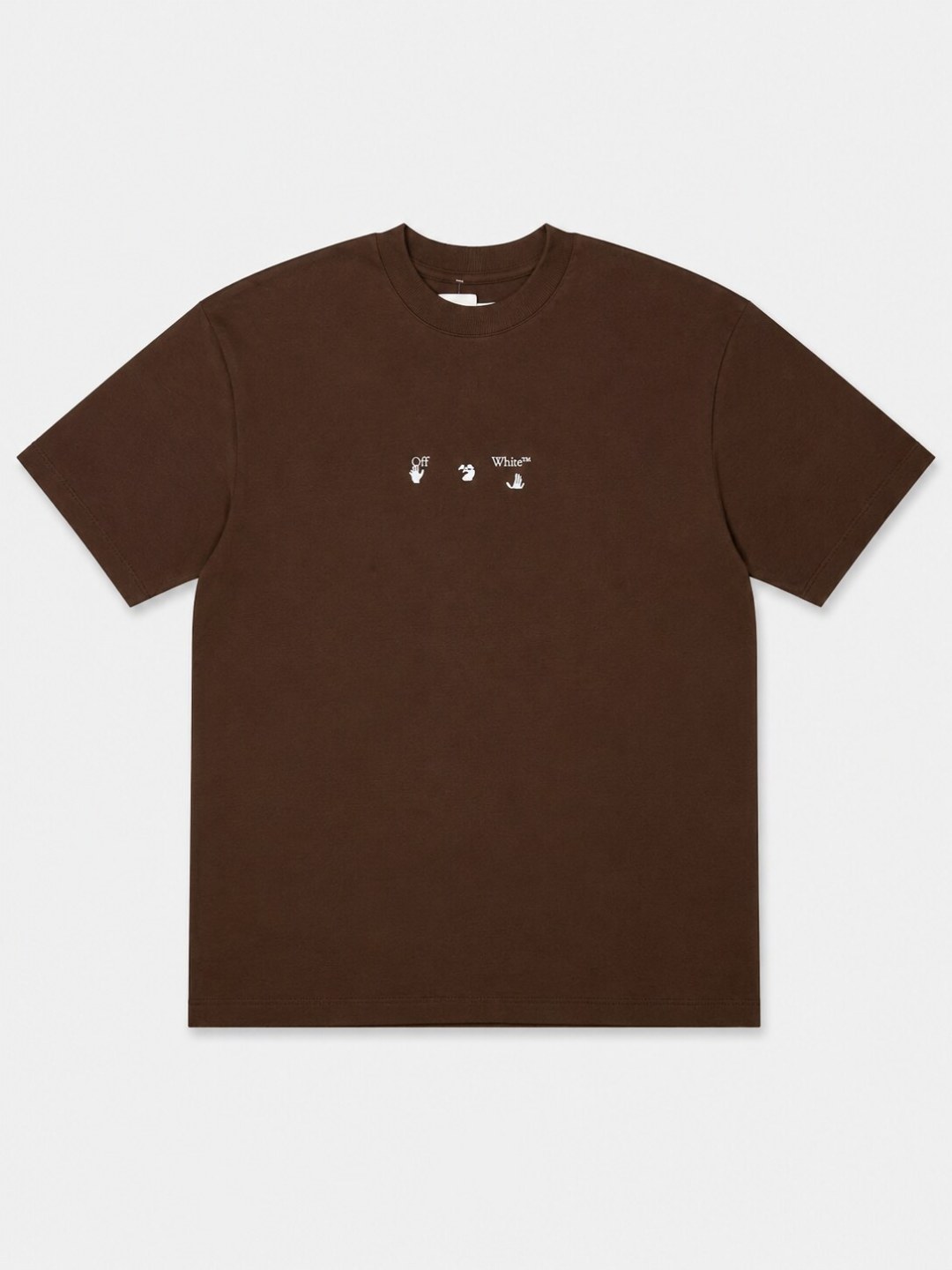 Camiseta Off-White Liquid Arrows - Marrom  — foto 3