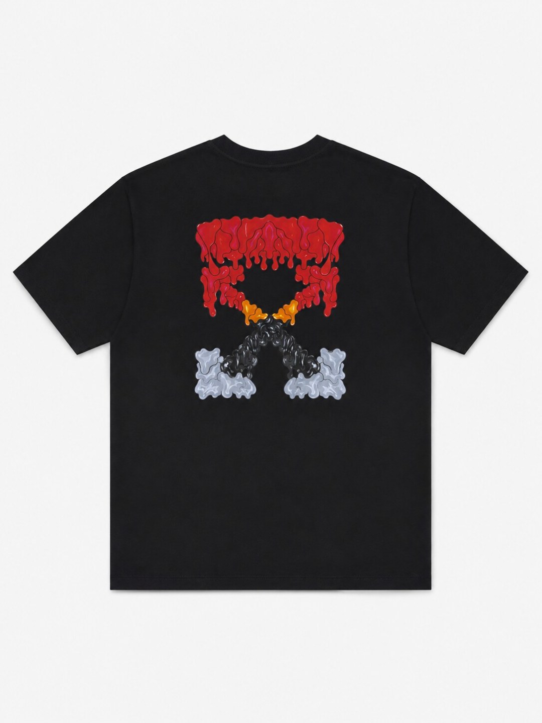 Camiseta Off-White Liquid Arrows - Preta 