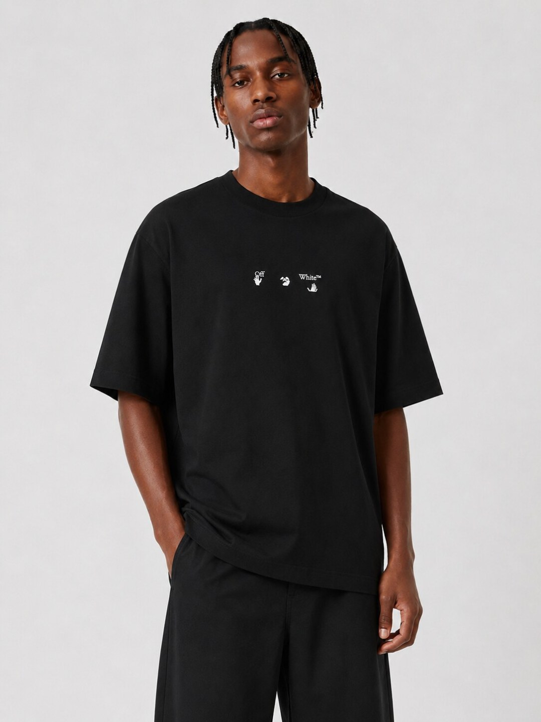 Camiseta Off-White Liquid Arrows - Preta  — foto 4