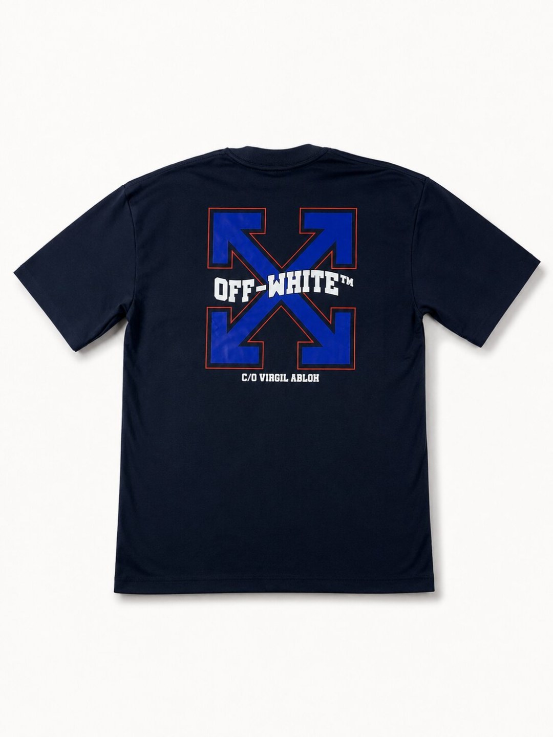 Camiseta Off-White Varsity Arrows - Marinho 