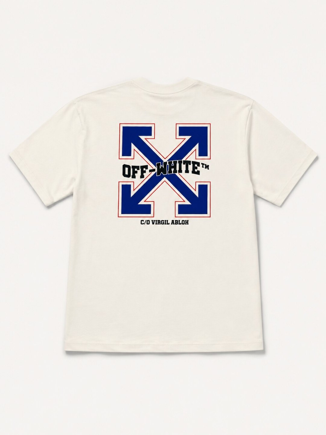 Camiseta Off-White Varsity Arrows - Off White 