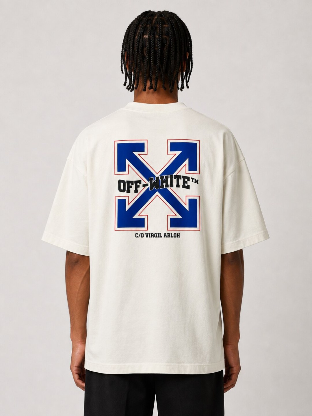 Camiseta Off-White Varsity Arrows - Off White  — foto 2
