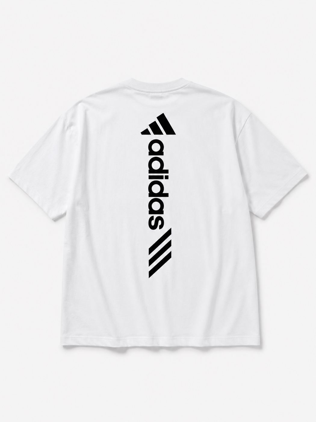 Camiseta oversized Adidas shadow line branca  — foto 3