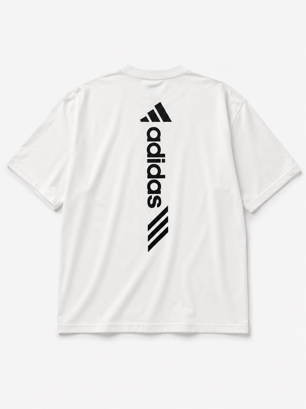 Camiseta oversized Adidas shadow lines off white  — foto 3