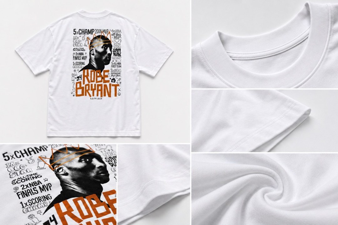 Camiseta Oversized Black Mamba Legacy branca — foto 5