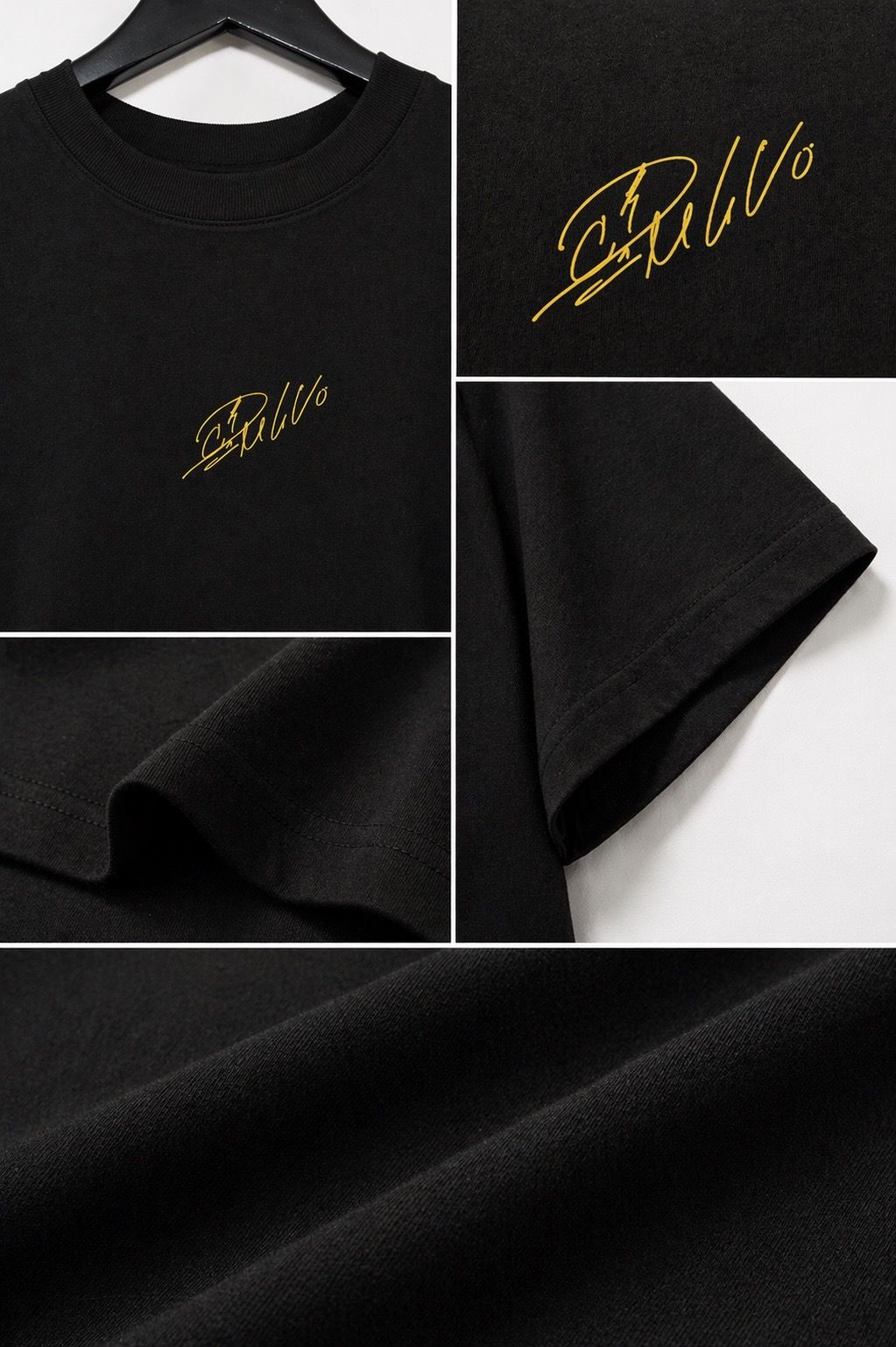 Camiseta oversized CR7 preta  — foto 5