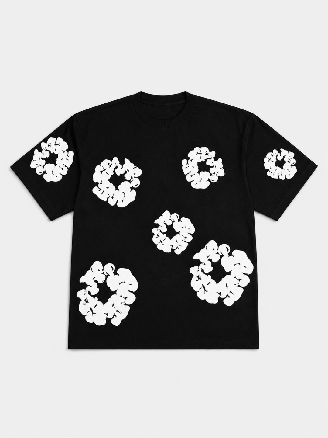 Camiseta Oversized Denim Tears — Black 