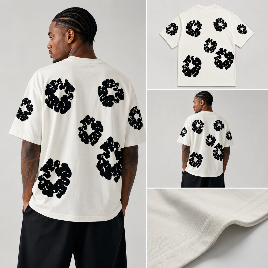 Camiseta Oversized Denim Tears — OFF — foto 5