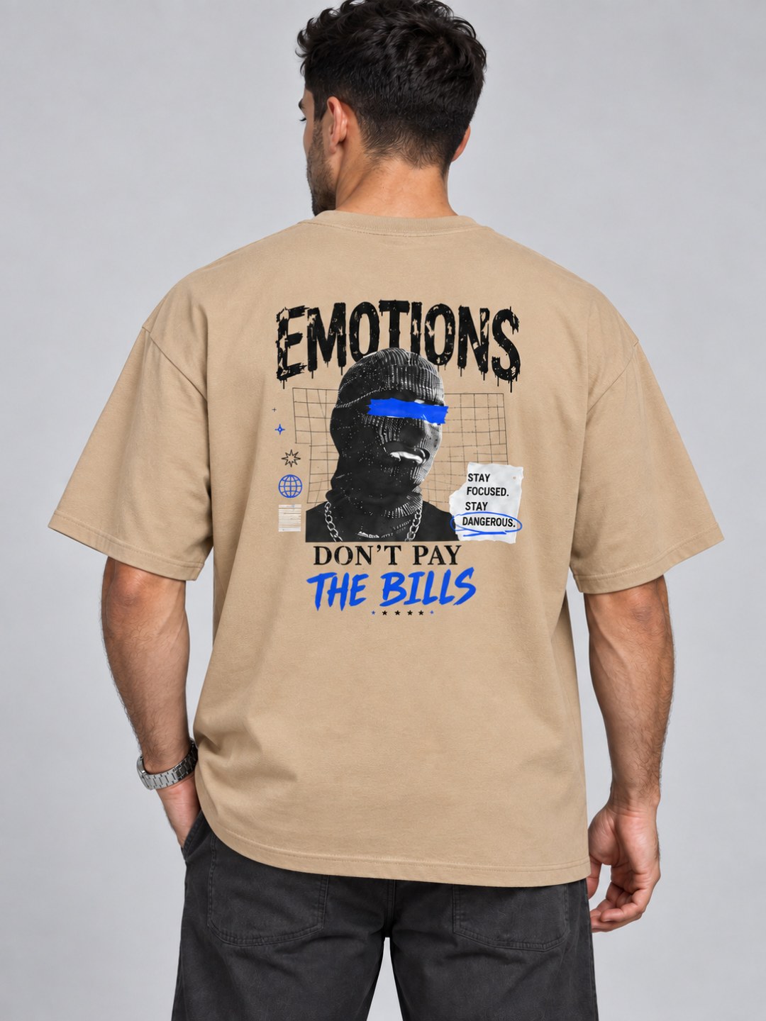Camiseta Oversized Emotions – The Bills — foto 3