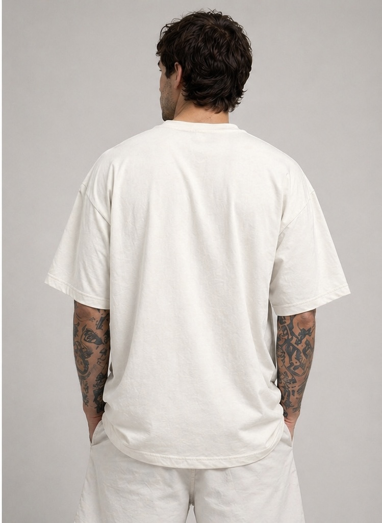 Camiseta oversized Hellstar off white  — foto 3