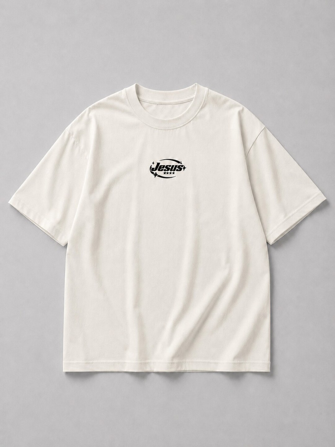 Camiseta Oversized Jesus Is The Way - Off — foto 3