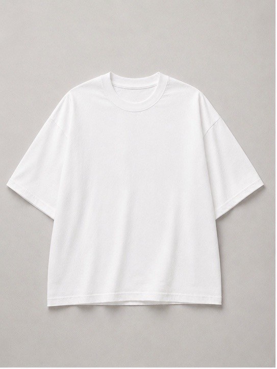 Camiseta oversized Lisa branca 