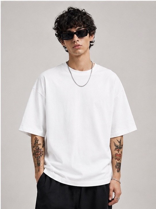 Camiseta oversized Lisa branca  — foto 2