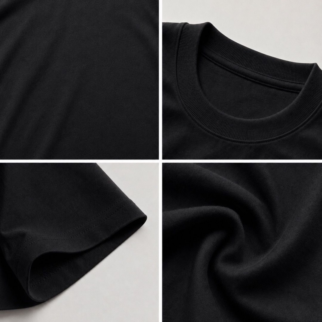 Camiseta oversized Lisa preta  — foto 4